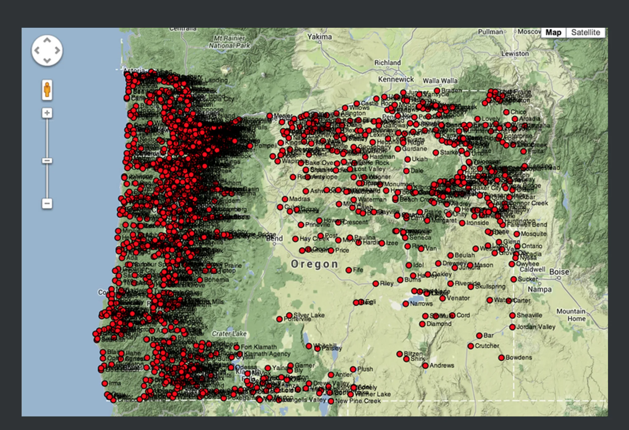 Offices in Oregon