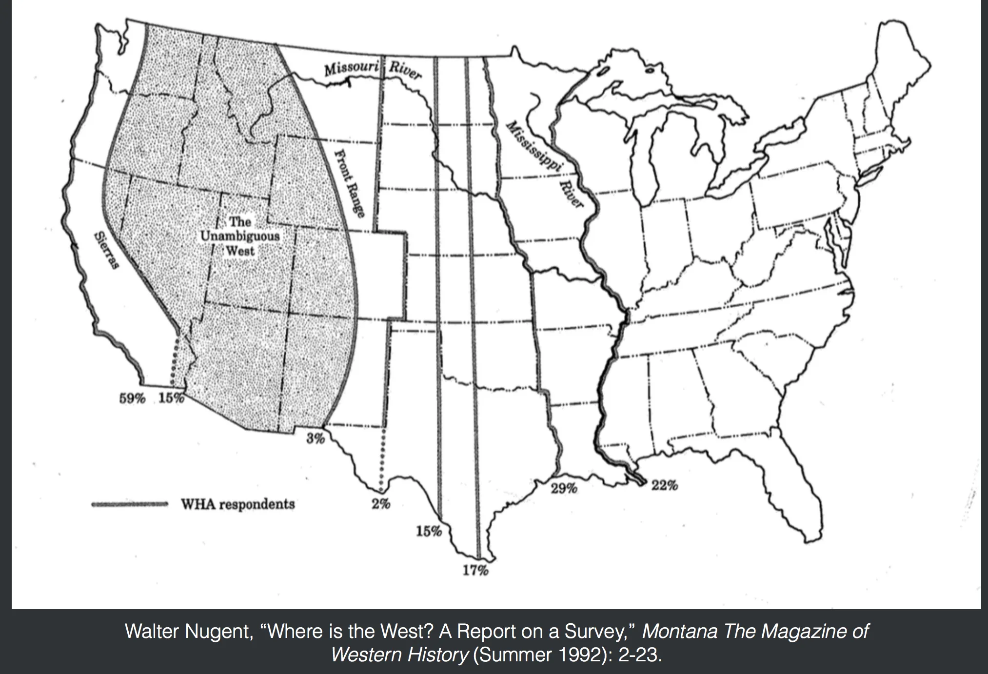 Where is the West?