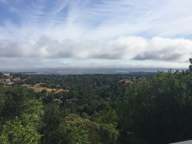 The view from Emerald Hills.